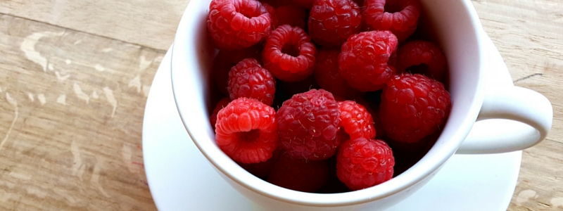 Raspberries -meeting the dietitian - week 9