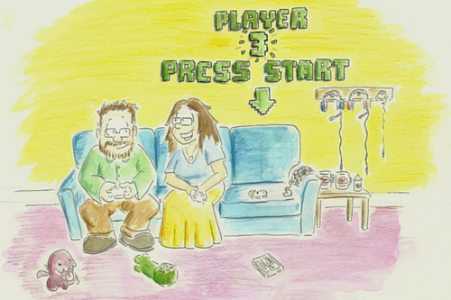 Player 3 press start - telling the world